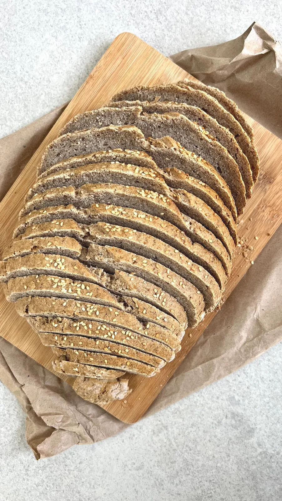 Pan de trigo sarraceno sin TACC