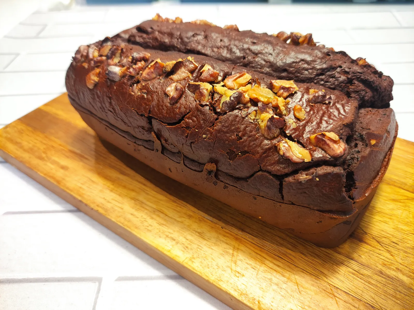 Budin de algarroba sin gluten, sin azúcar, y sin lácteos